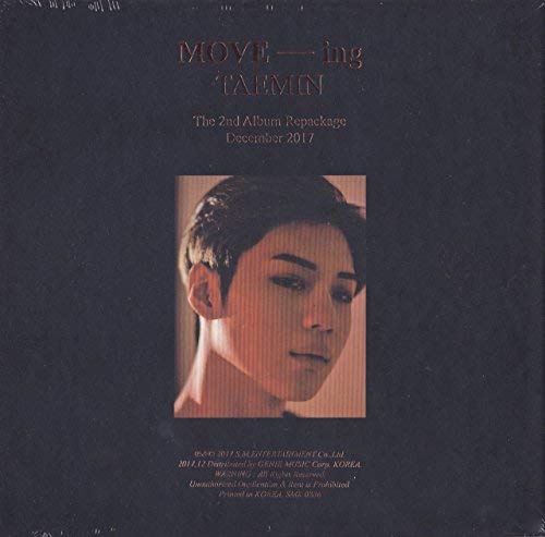 Taemin (SHINee) 2nd Album Repackage MOVE-ing CD SMK0886 SM Entertainment NEW_1