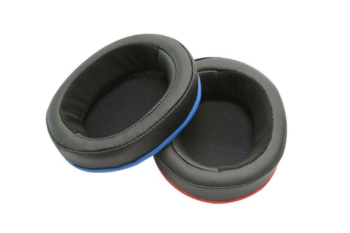 YAXI stPad2-LR Replacement Leather Ear Pads Blue/Red for MDR-CD900st / ATH-MSR7_1