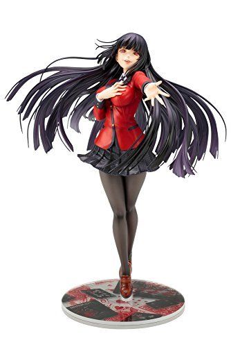 Kotobukiya Artfx J Kakegurui Yumeko Jabami 1/8 Scale Figure NEW from Japan_1
