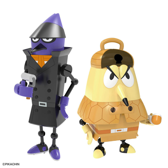 BANDAI PIKACHIN-ROBO DUKE OF CLEANING CROW & SHERLOCK OF DETECTIVE ARMADILLO Kit_2