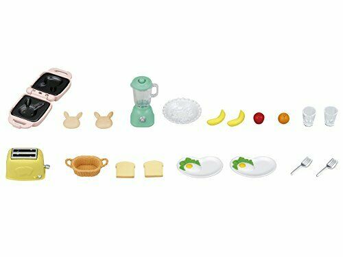 Epoch Delicious Breakfast set (Sylvanian Families) NEW from Japan_3