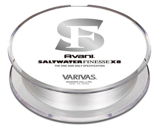 MORRIS VARIVAS Saltwater Finesse PE X8 150m #0.4 9.2lb Fishing Line White NEW_1
