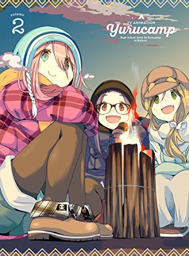 Laid-Back Camp Yurucamp Vol.2 Limited Edition Blu-ray Booklet AMUANM-2704 NEW_1