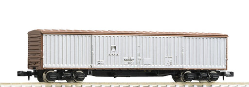 TOMIX N gauge J.N.R. Covered Wagon Type WAKI50000 Angled Roof 8727 Model Train_1