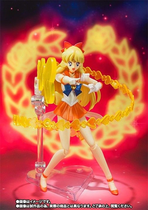 S.H.Figuarts Sailor Moon SUPER SAILOR VENUS Action Figure BANDAI NEW from Japan_3