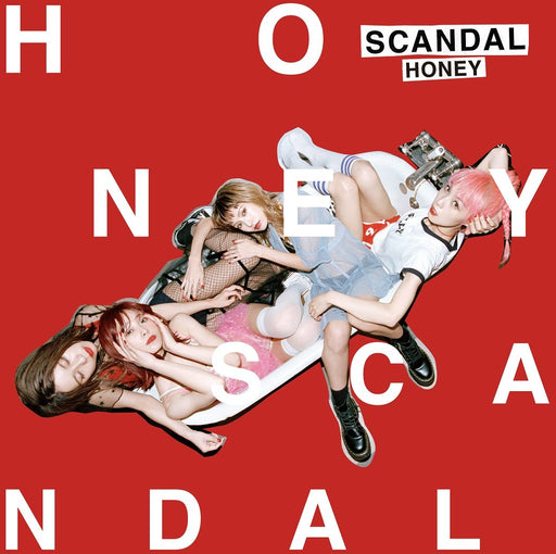 SCANDAL HONEY First Limited Edition CD+DVD ESCL-4959 Japanese Girl's Band J-Pop_1