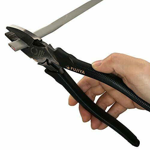 Fujiya Cutting tool Eccentricity Power pliers With black gold and shackle 225mm_2