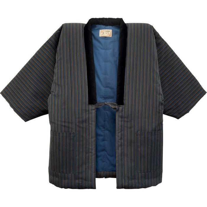 Japanese Warm Wear Kimono Hanten Winter Jacket One size Color 190 Made in Japan_1