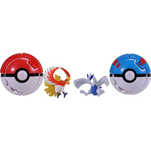 Monster Collection Pokedel-Z [Battle Set Ho-oh VS Lugia] Figure NEW from Japan_1