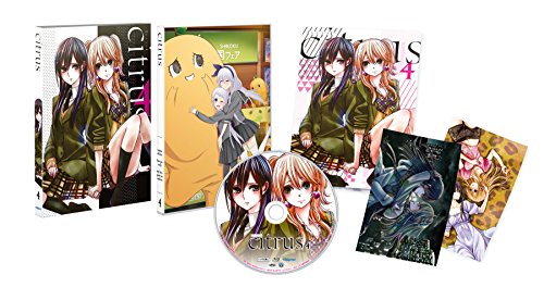 citrus Vol.4 First Limited Edition Blu-ray Booklet Post Card BIXA-1204 Yuri NEW_2
