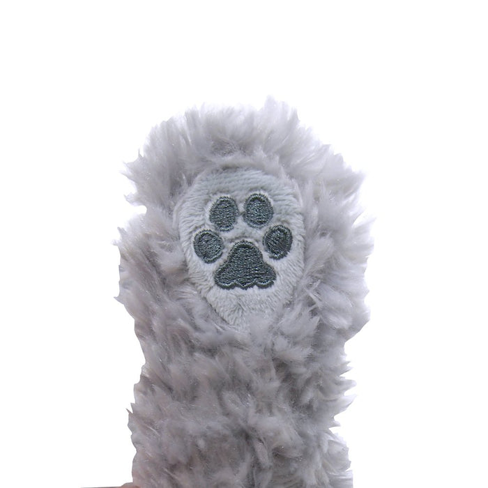 Sunlemon Hiza Wanko (Knee Dog) Plush Doll Toy Poodle Gray S P-4152 H18xW20xD37cm_4