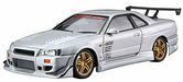 Aoshima 1/24 C-West BNR34 Skyline GT-R' 02 (Nissan) Plastic Model Kit NEW_1