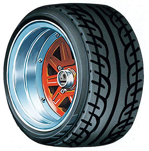 Aoshima Tuned Parts No.89 1/24 Mark III Short Rim 14inch Tire & Wheel Set NEW_1