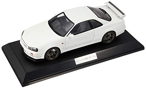 Hobby JAPAN 1/18 Nissan Skyline GT-R V Specs 1999 BNR34 White HJ1809W NEW_1
