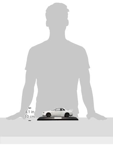 Hobby JAPAN 1/18 Nissan Skyline GT-R V Specs 1999 BNR34 White HJ1809W NEW_4