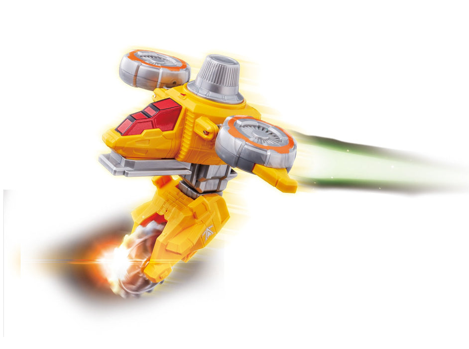 Bandai Lupinranger VS Patoranger VS Vehicle Series DX Yellow Dial Fighter Figure_5