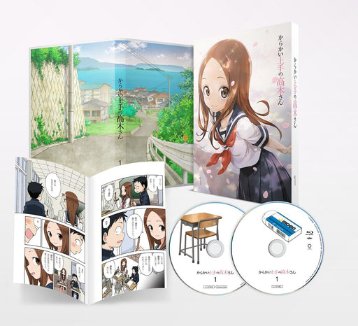 DVD+PC Game Karakai Jozu no Takagi-san Vol.1 First Edition w/Manga TDV-28097D_1