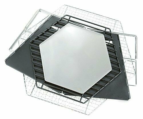 Captain Stag UG-50 CS Hexagon Grill Camping Outdoor Gear from Japan_2