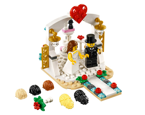 LEGO Wedding Favor Set 2018 40197 132 Piece Set Mini Figure, wedding ring NEW_2