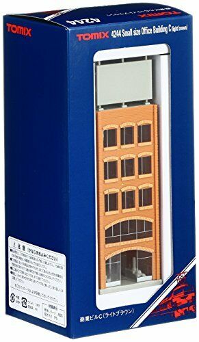 TOMIX N scale Commercial Building C Light Brown 4244 Model Train Supplies NEW_2