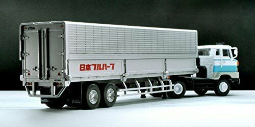 Tomica Limited Vintage Neo LV-N167a Hino HE366 Wing Roof Trailer (White/Blue)_2