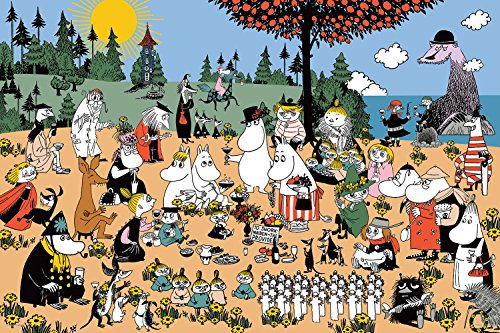 1000 Pieces Jigsaw Puzzle Wonderful Moomin Valley (50 x 75 cm) NEW from Japan_1