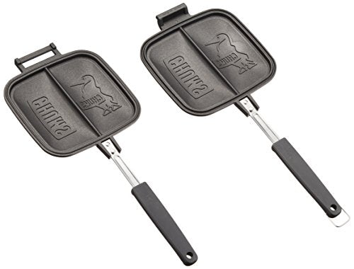 CHUMS double hot sandwich cooker CH62-1180 Aluminum Alloy, Stainless Handle NEW_2