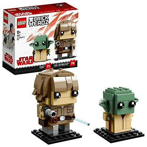 LEGO Brickheads Luke Skywalker &amp; Yoda 41627 NEW from Japan_1