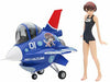 1/20 Egg Girls Collection No.01 'Rei Hazumi' w/Egg Plane F-2 Plastic Model Kit_1