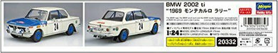 Hasegawa BMW 2002 ti 1969 Monte Carlo Rally 1/24 Scale Plastic Model Kit 20332_7