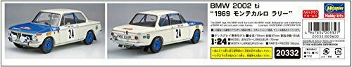 Hasegawa BMW 2002 ti 1969 Monte Carlo Rally 1/24 Scale Plastic Model Kit 20332_7