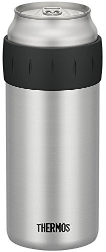 THERMOS Cold Can Holder For 500ml cans Silver JCB-500 SL NEW from Japan_2