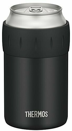 THERMOS Cold can holder 350 ml black JCB-352 BK NEW from Japan_2