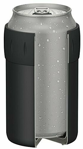 THERMOS Cold can holder 350 ml black JCB-352 BK NEW from Japan_3