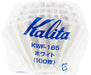 Kalita KWF-185 Drip Coffee Filter 100 Sheets x 4 sets Wave Series White for 2-4_1