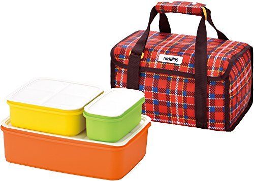 THERMOS Family Fresh Lunch Box 3.9 L Red DJF-4003 R NEW from Japan_1