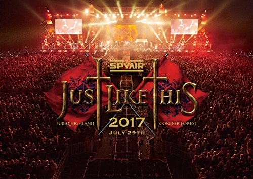 SPYAIR JUST LIKE THIS 2017 DVD AIBL-9390 J-Pop Concert 2disc Set NEW from Japan_1