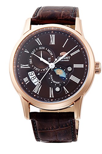 ORIENT RN-AK0002Y SUN & MOON 22 Jewels Automatic Mechanical Watch NEW from Japan_1