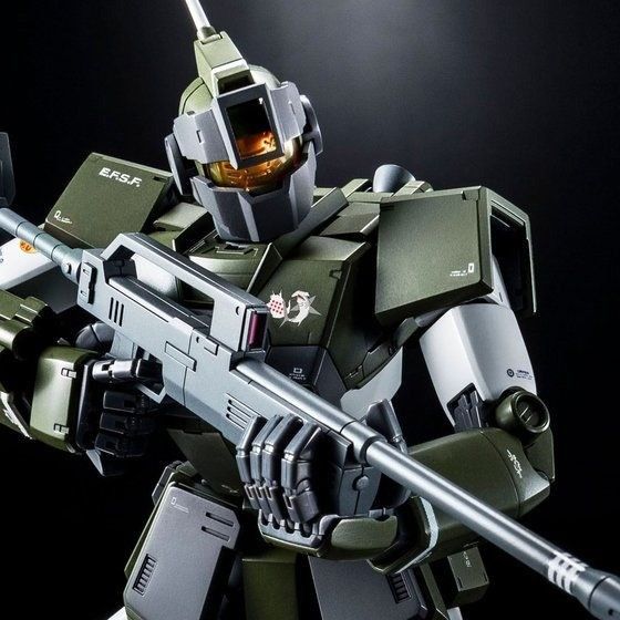 BANDAI MG 1/100 RGM-79SC GM SNIPER CUSTOM TENNETH A. JUNG CUSTOM Model Kit NEW_2