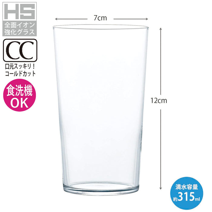 Toyo Sasaki Glass Thin Ice Tumbler Made in Japan 315ml B-21110CS 60pcs Case Sold_3