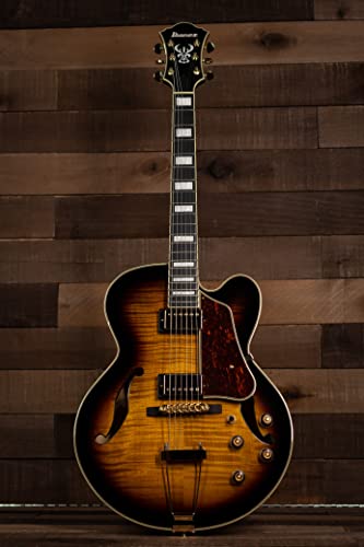 Electric Guitar AF95FM-AYS Artcore Expressionist Yellow Sunburst ‎AF95FM-AYS NEW_3