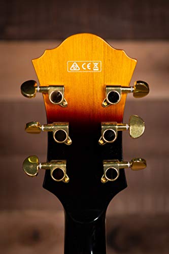 Electric Guitar AF95FM-AYS Artcore Expressionist Yellow Sunburst ‎AF95FM-AYS NEW_9