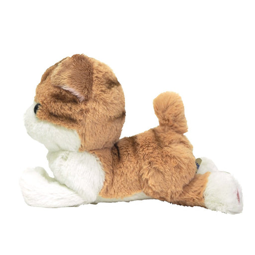 SUNLEMON PLUSH DOLL KITTEN SCOTTISH FOLD BROWN SIZE S P-4222 NEW from Japan_2