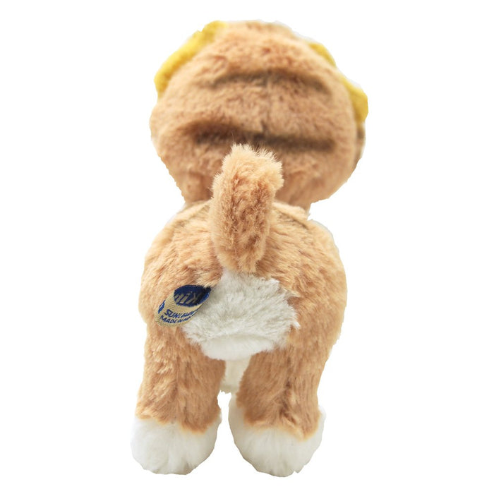SUNLEMON PLUSH DOLL KITTEN SCOTTISH FOLD BROWN SIZE S P-4222 NEW from Japan_5