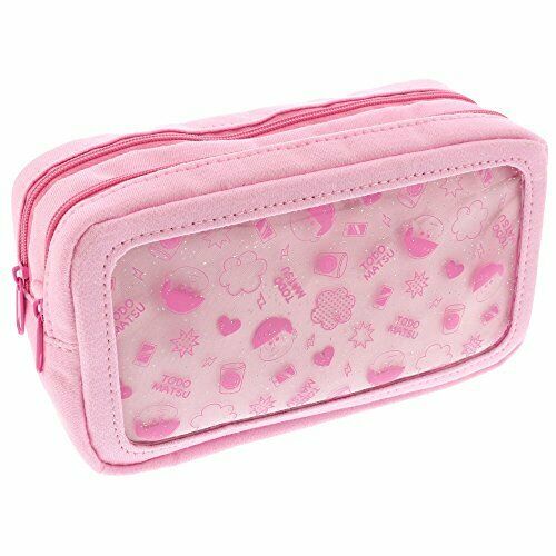 Sunstar Pen Case APIRU Lame Window S1415832 TODOMATSU Pink Pochette NEW_3