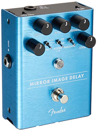 Fender Effector Mirror Image Delay Guitar Effects Pedal Blue 234535000 NEW_1