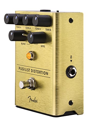 Fender 234534000 Effects Pedal Pugilist Distortion Gold (Batteries not included)_2