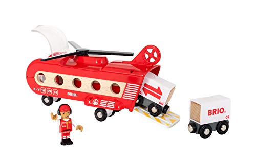 BRIO WORLD Cargo Helicopter [8 pieces in total] Target age 3 years old NEW_10