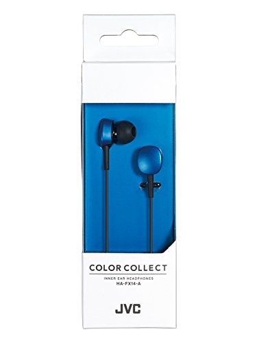 JVC Dynamic Sealed Type Canal Earphone HA-FX14-A BLUE NEW from Japan_2