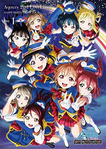 Love Live Sunshine Aqours 2nd LoveLive HAPPY PARTY TRAIN Day 1 DVD LABM-7243 NEW_1